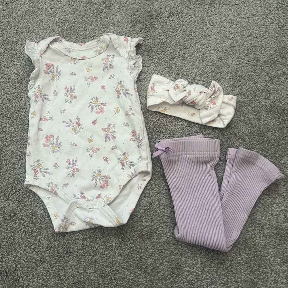 Catherine Malandrino Baby Girl Matching Set - 6-9M